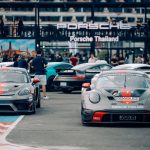 Porsche 956 mobil balap ikonik tampilan depan