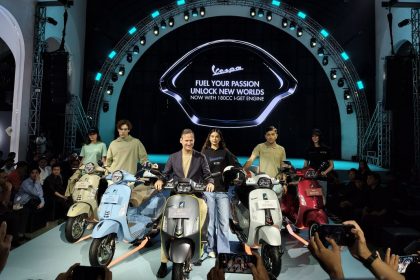 Event peluncuran Vespa yang di gelar pada 2026