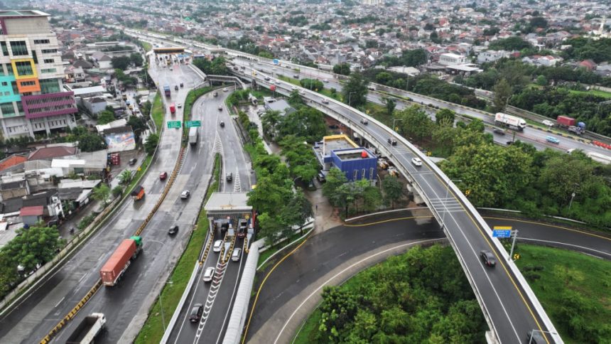 Ilustrasi jalan tol. Jasa Marga