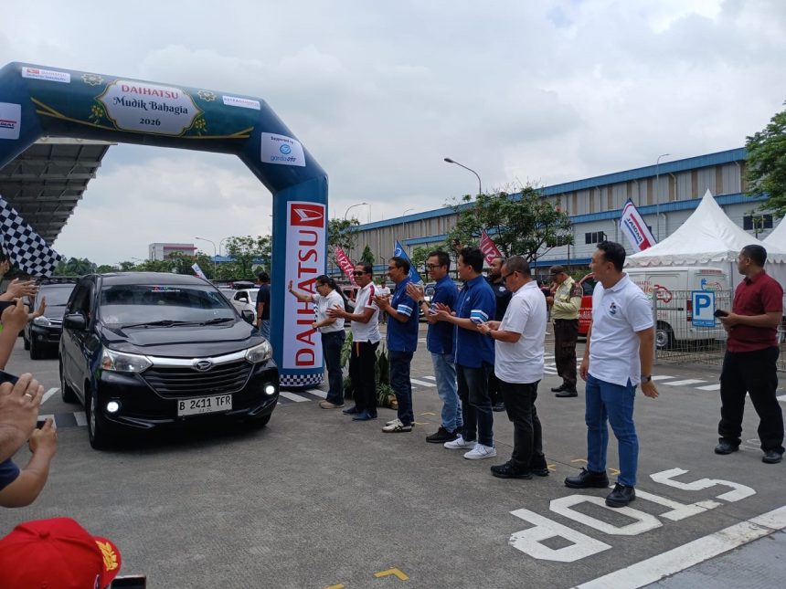 Mudik bareng Daihatsu 2026 bersama komunitas mobil Daihatsu Indonesia