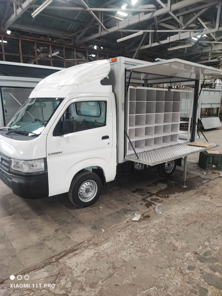 New Carry mobil MBG Suzuki untuk distribusi makanan