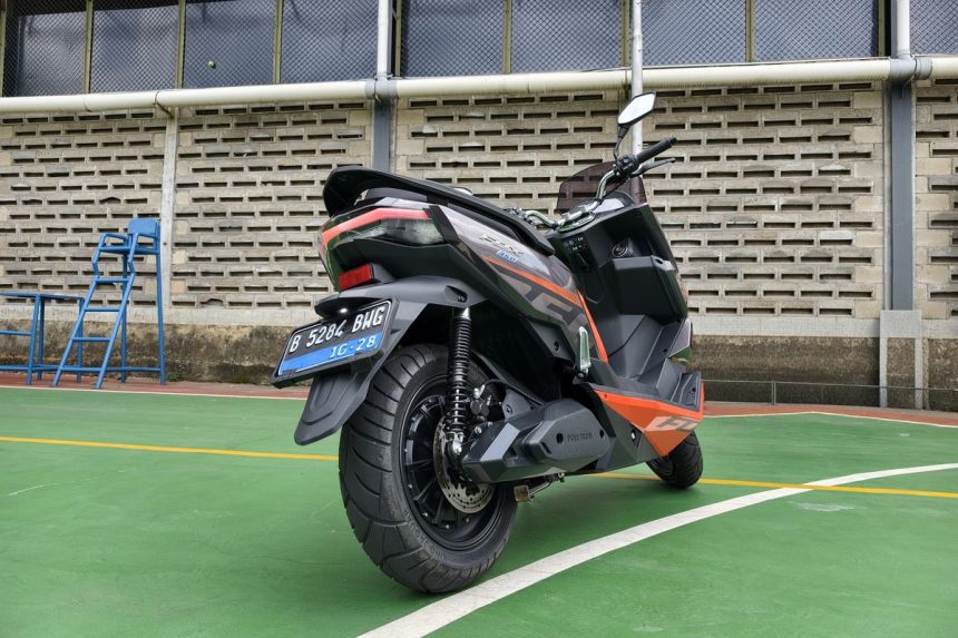 Penampakan dari belakang