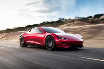 TESLA Roadster Hero
