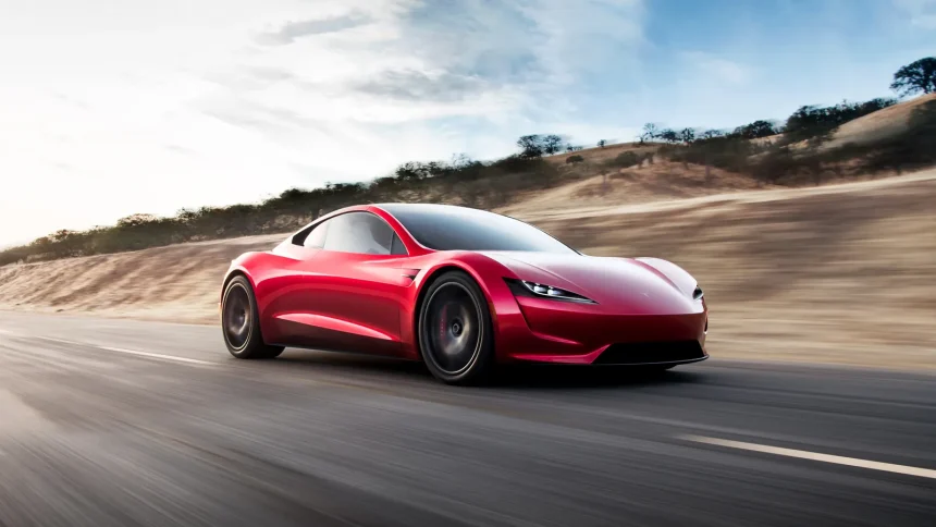 TESLA Roadster Hero