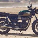 Motor baru Triumph Bonneville 400 warna klasik hitam perak