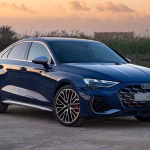 audi s3 first look on the sunset